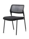 Bello Tetra Footer Visitor Chair - Mesh Back - Cushion Seating - Steel Footing