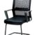 Buckle U-bend Visitor Chair - Fix Armrests - Mesh Back - Midback Support - Cushion Seating