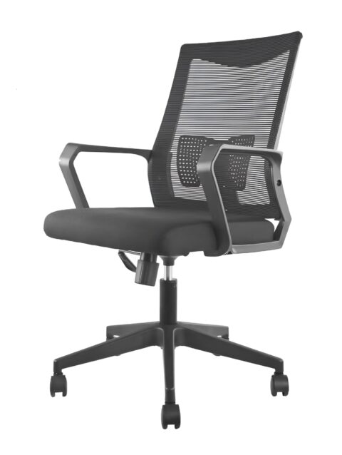 BUTTERFLY ERGONOMIC CHAIR - WIDE HIGH QUALITY MESH BUILD - FIX ARMRESTS - LUMBAR BACK SUPPORT - HEIGHT ADJUSTMENT - 360 DEGREE ROTATION - IMPORTED