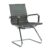 Coco U-bend Steel Frame Visitor Chair - Fix Padded Armrests - Rexine Back & Seating - Sleek Design (2)