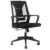 Code-r Ergonomic Chair - Wide High Quality Mesh Build - Fix Armrests - Lumbar Back Support - Height Adjustment - 360 Degree Rotation - Imported