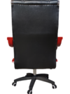 Cresent Manager Executive Chair - Double-layer Rexine Cushion Seating -  Lumbar Back Support - 360 Degree Rotation - Padded Armrests - Wheel Foundation - Height Adjustment Feature - Image 3