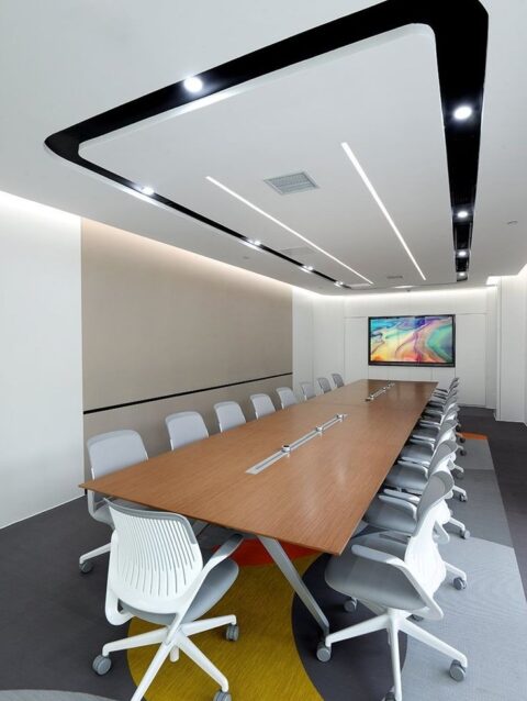Cinnamon 10 seater Conference table (extendable)