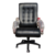 Fluffee Manager Executive Chair – Double-layer Rexine Cushion Seating – Lumbar Back Support – 360 Degree Rotation – Padded Armrests – Wheel Foundation – Height Adjustment Feature (2)