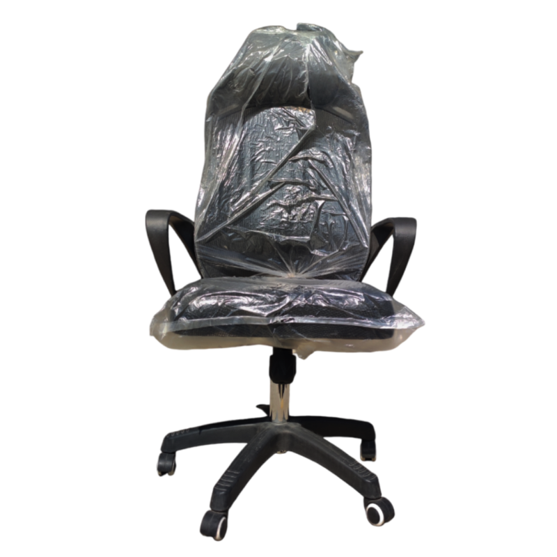 Game-on Manager Ergonomic Chair - High Back Mesh Build With Fix Headrest- Fix Armrests - Lumbar Back Support - Height Adjustment - 360 Degree Rotation - Image 3