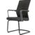 Striper U-bend Visitor Chair - Fix Base - Fix Armrests - Mesh Back - Cushion Seating (2)