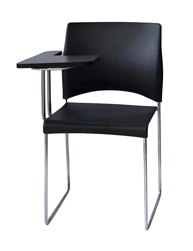 Studa U-bend University Chair - Steel Build - Fibre Back & Seating - Writing Tablet