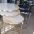 Sierra Leone | Deco Chroming Steel Frame | Cushion Seating and Back | Custom Fabric | Marble Table Impact | Premium Designer Styling