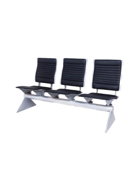 Styphon Three Seater Stainless Steel Visitor Bench