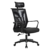 T-800 Manager Ergonomic Chair – High Back Mesh Build With Adjustable Headrest- Fix Armrests – Lumbar Back Support – Height Adjustment – 360 Degree Rotation – Imported