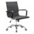 Taco Ergonomic Chair - Rexine Build - Fix Padded Armrests - Lean Curved Back - Steel Footer - Height Adjustment - 360 Degree Rotation