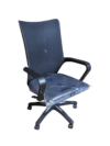 Clipper Pro Ergonomic Manager Chair - Wide High Back Mesh Build - Adjustable Headrest - Fix Armrests - Lumbar Back Support - Height Adjustment - 360 Degree Rotation - Imported