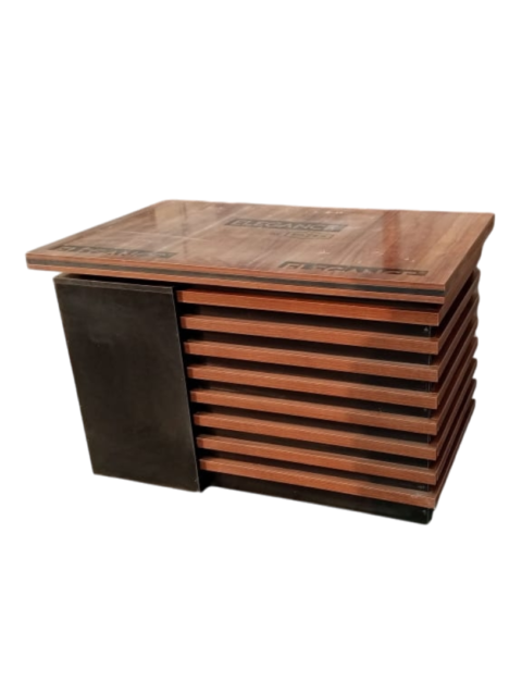 WOODPECKER-OFFICE-TABLE-WOODEN-BUILD-THREE-LOCKABLE-DRAWERS-ADDABLE-SIDE-RACK-FOR-FILE-THREE-SIZES