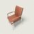 Bakarkhani Tetra Footer Metal Visitor Chair - Rexine Skin - Cushion Back and Seat - Padded Armrests - Compact Design2